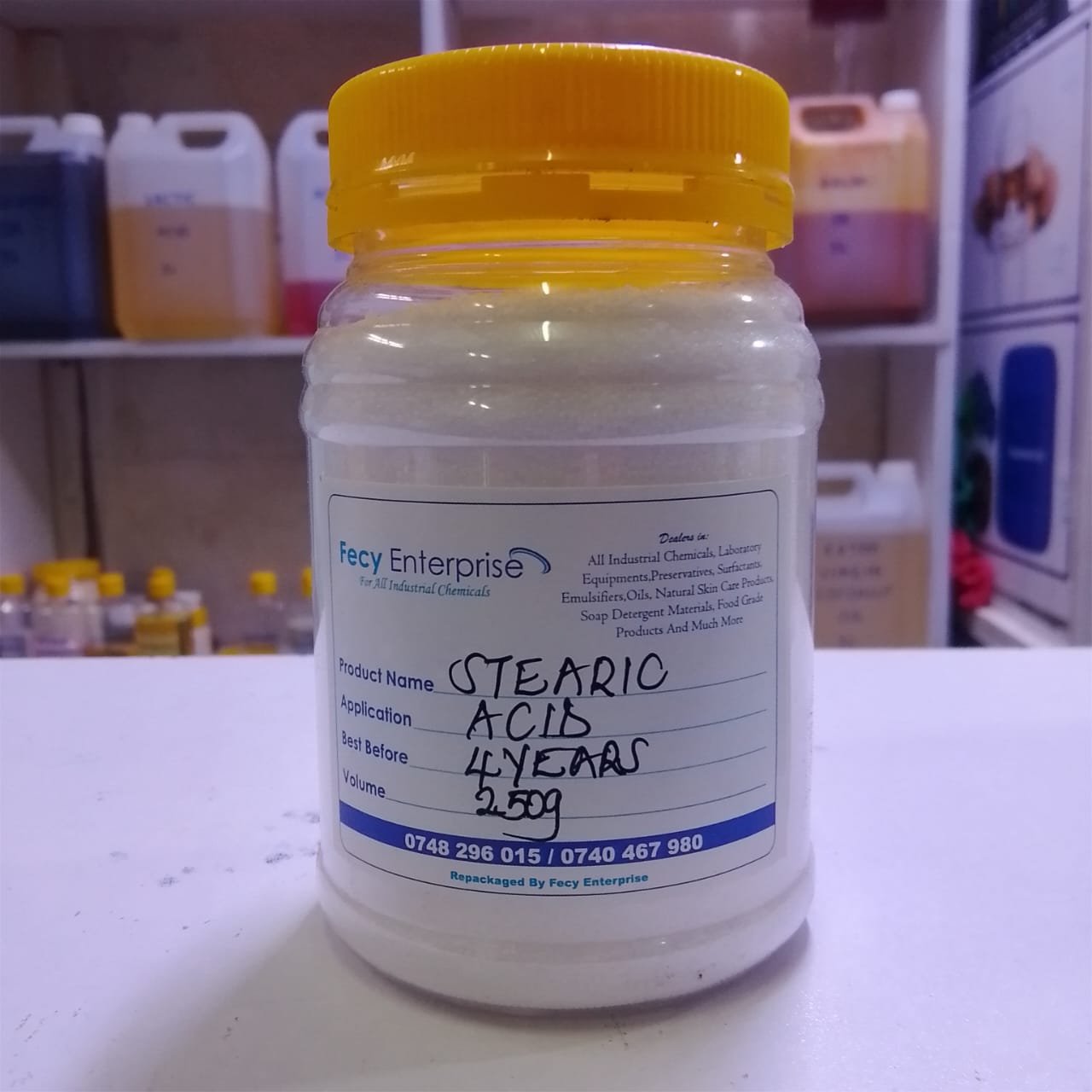 Stearic Acid-Emulsifier.