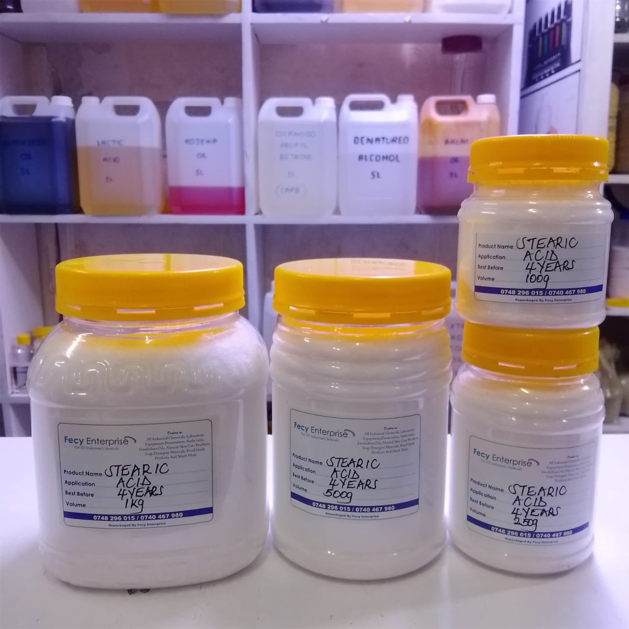 Stearic Acid-Emulsifier.